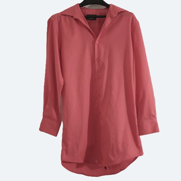 Bellissimo modern fit cotton blend Sateen shirt size S - Picture 1 of 10